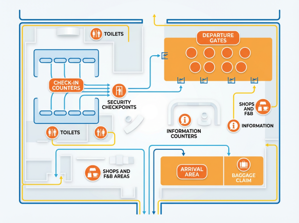 Terminal 1 Layout
