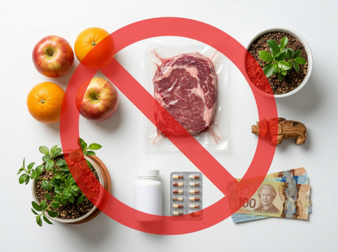 Australia Customs Restrictions: Prohibited Items