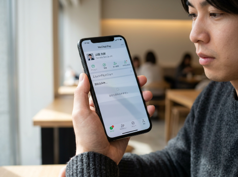 WeChat Payのメニューが表示されないときは？