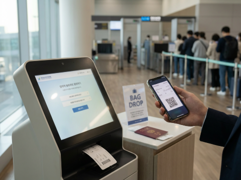 모바일 탑승권 출력이 필요한 경우