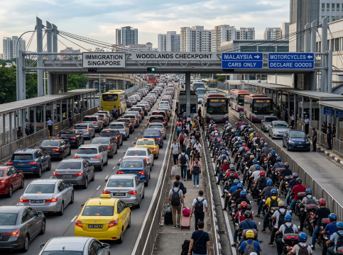 S'pore-M'sia Border