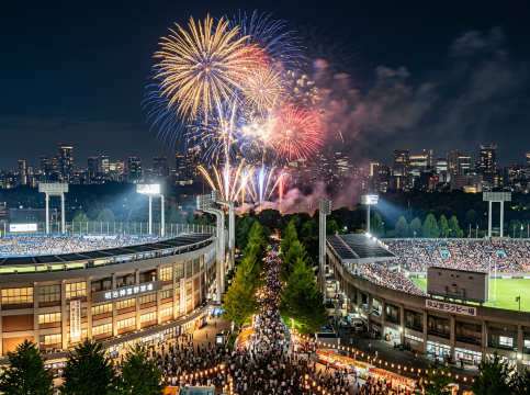 2026神宮外苑花火大会ガイド｜日程・チケット・出演者・アクセス・混雑回避