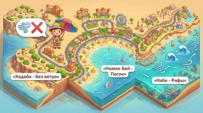 Карта Шарм-эль-Шейха