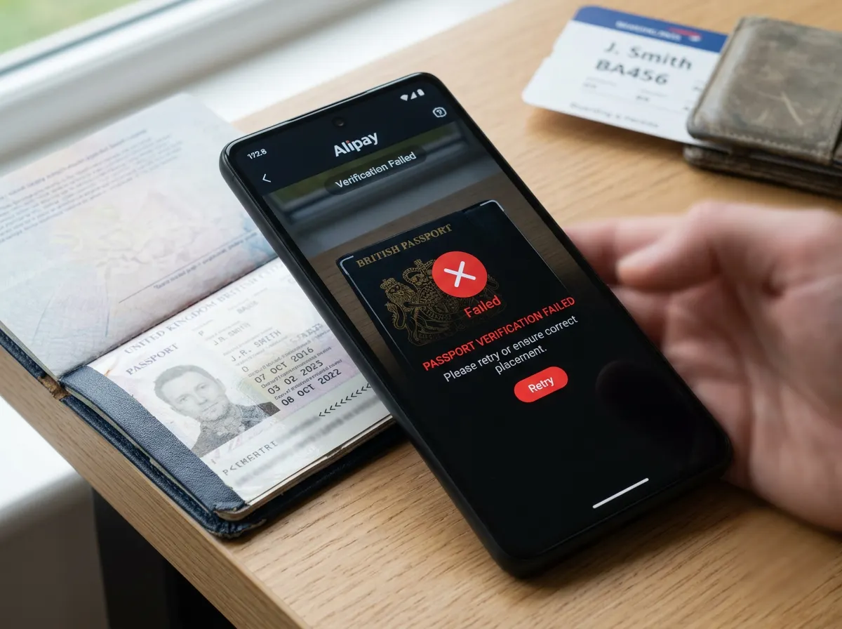 Alipay passport verification