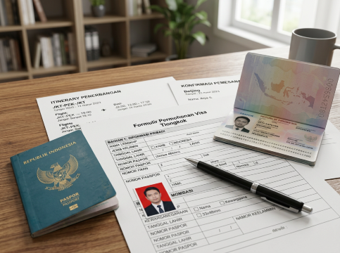 **Visa Tiongkok**