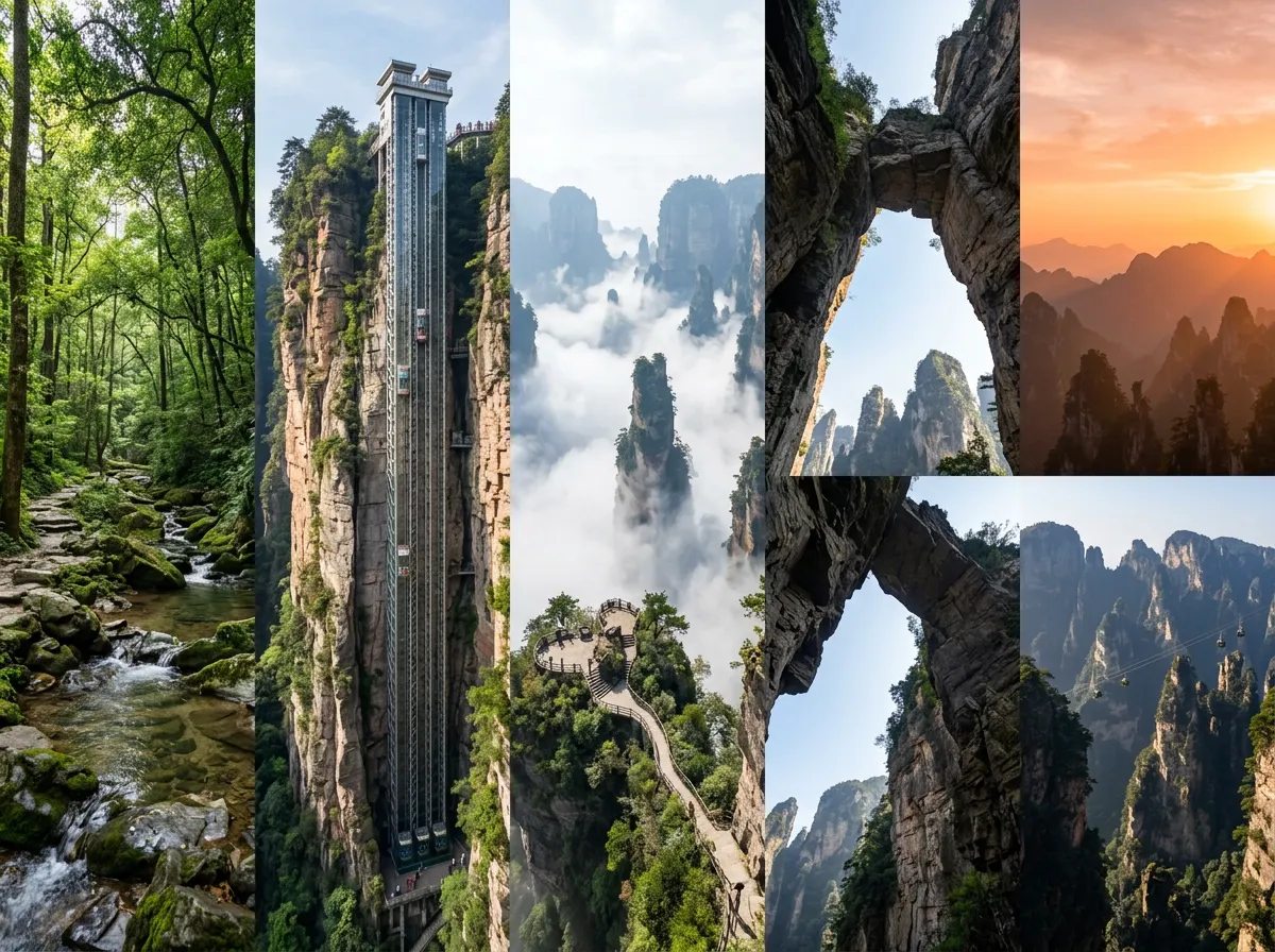 Itinerary 4 Hari di Taman Hutan Nasional Zhangjiajie