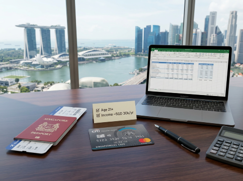 Citi Card on Desk