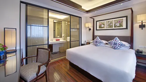 Shanghai Wujiaochang Baiyang SSAW Boutique Hotel Camere Photos